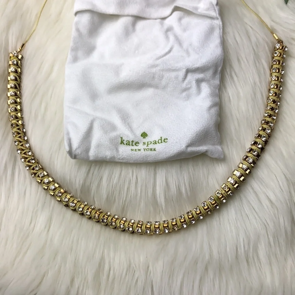 Kate Spade Faux Diamond Necklace